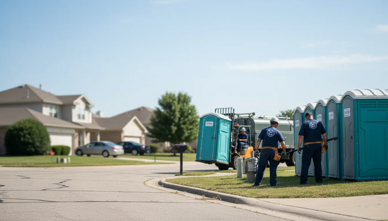 Porta Potty Rental in Lansing, KS near me